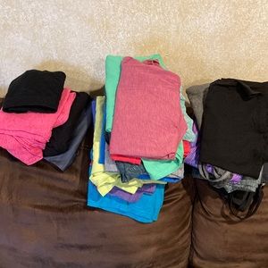Workout Tops - TAKE ALL - various brands.